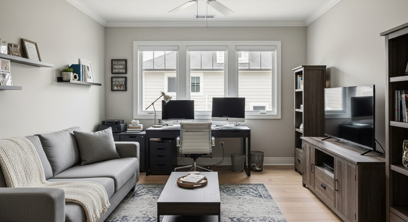 seasonal-console-decor-setup