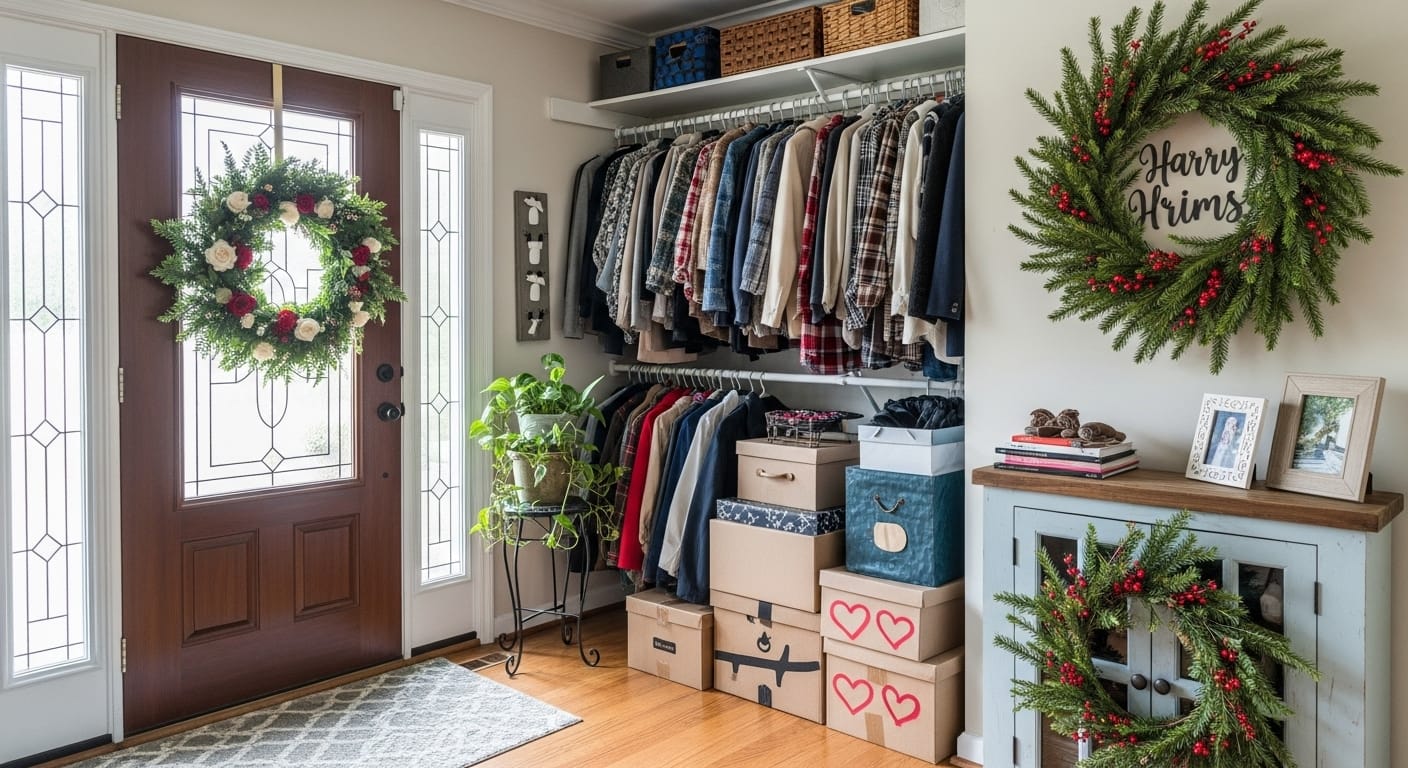 seasonal-console-decor-setup