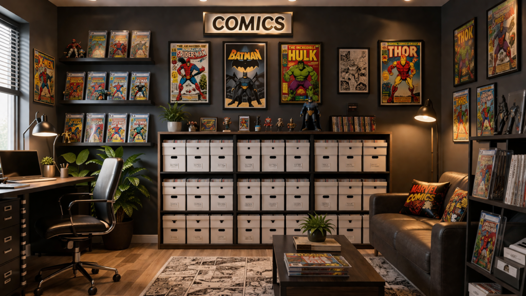 20 Comic Storage Ideas for Organized Collectibles - Green to Gorgeous