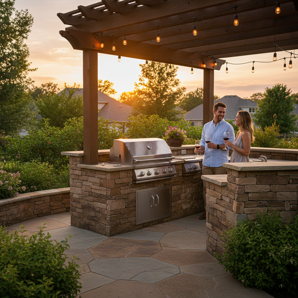 seasonal-console-decor-setup